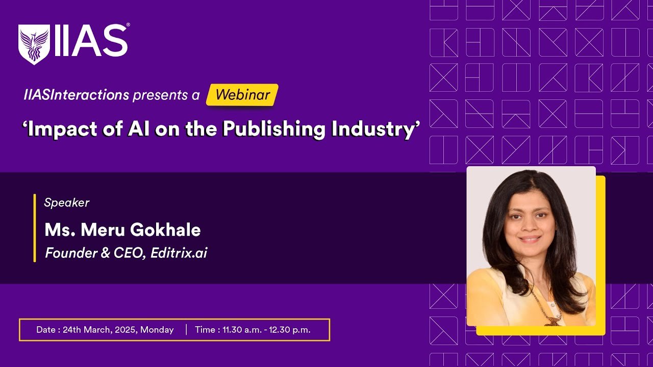 Impact of AI on the Publishing Industry